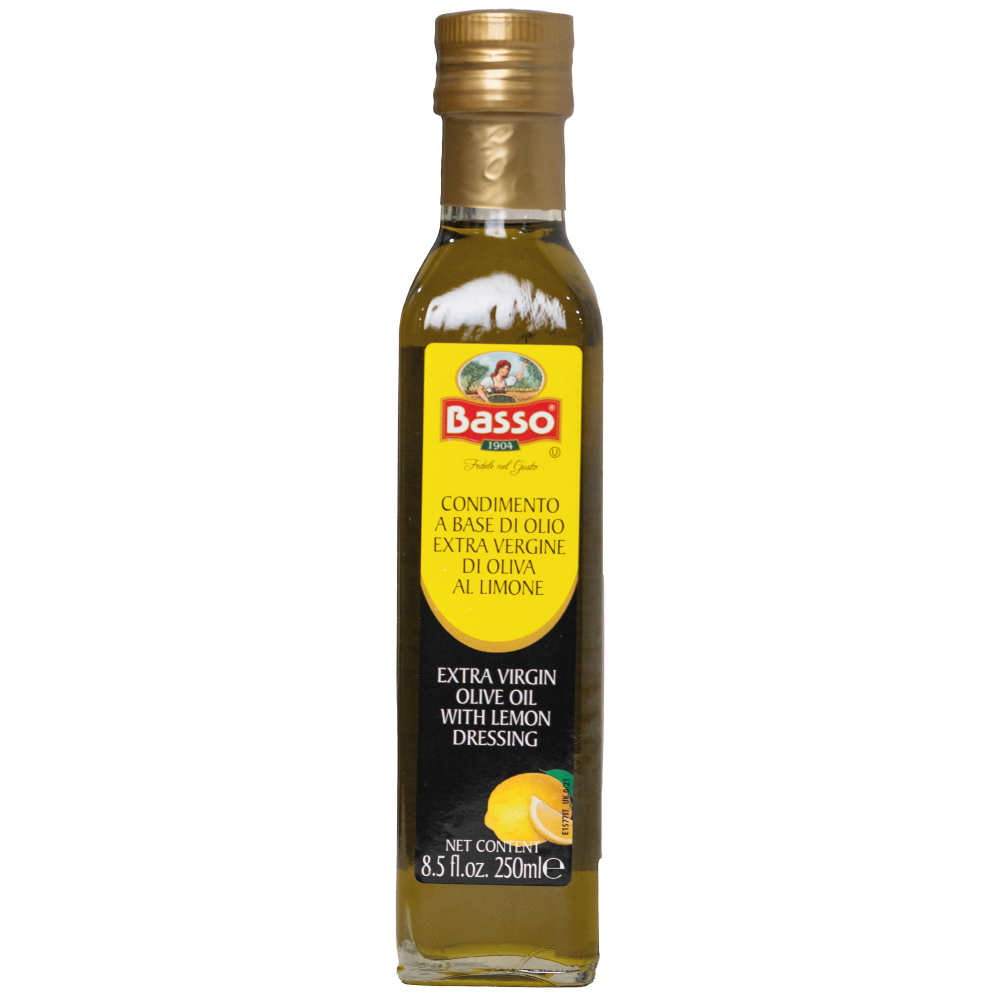 Basso Aceite Extra Virgen de Oliva al Limón 250ml